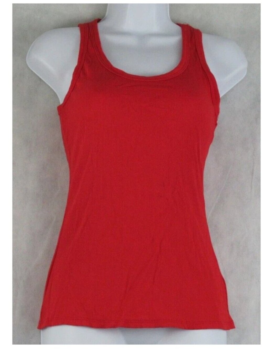 Jenni Women's Knit Sleeveless Lounge Pajama Tank Top, True Red
